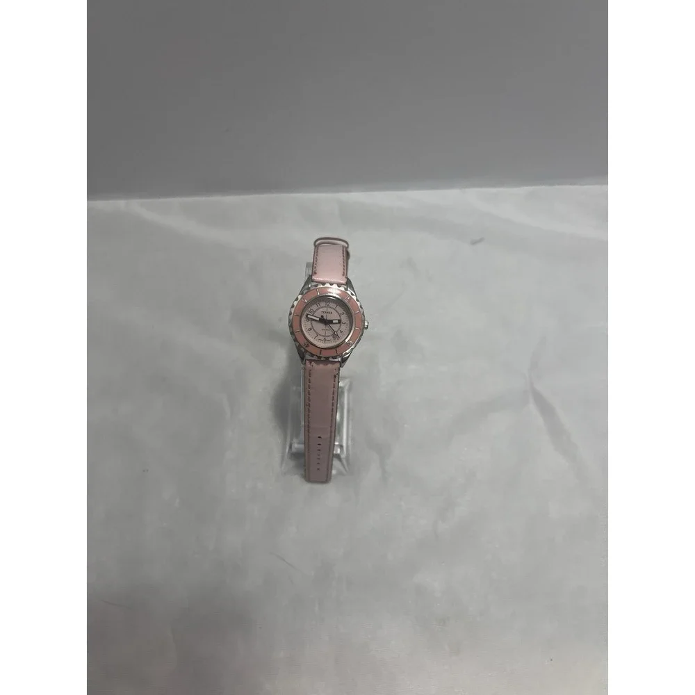 Bijoux Terner k10493L pink women's Watch-has NEW Battery Stainless Steel Back